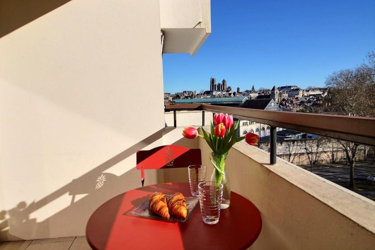 Epipapu Appartement 57 M2 - Parking Prive - Loggia - Bourges Kültér fotó